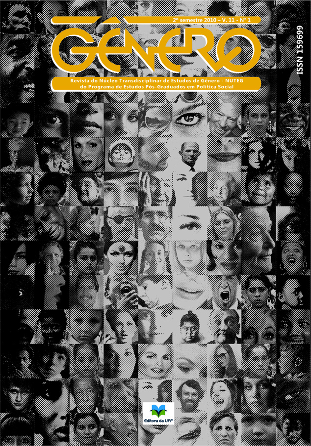 					Visualizar v. 11 n. 1 (2010): Revista Gênero
				