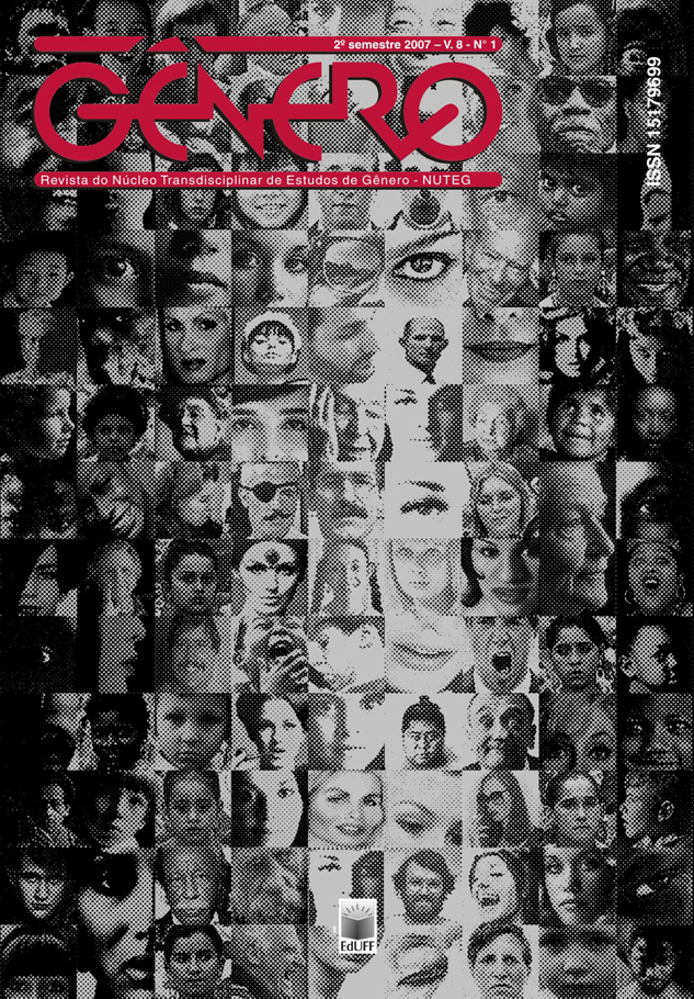 					Visualizar v. 8 n. 1 (2007): Revista Gênero
				