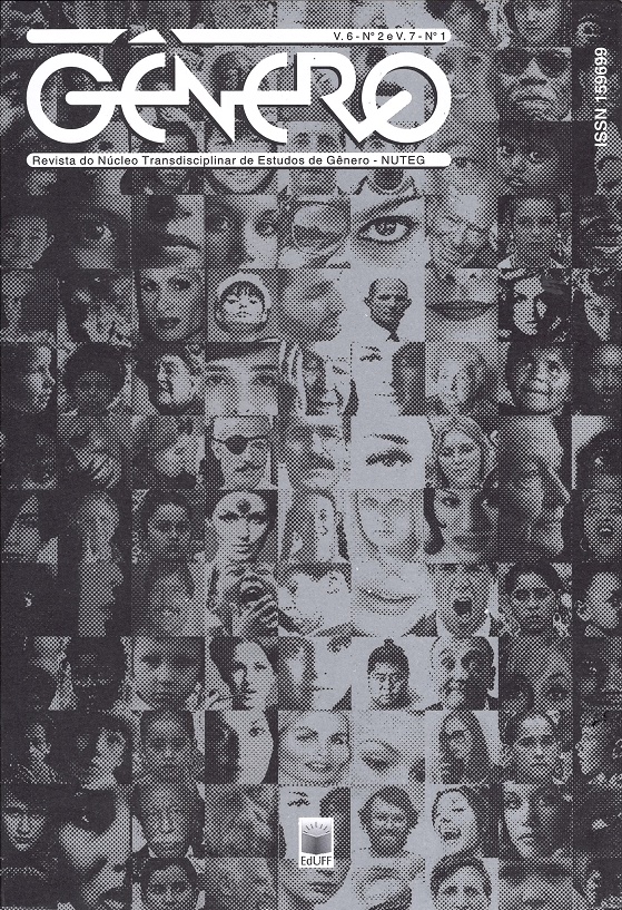 					Visualizar v. 7 n. 1 (2006): Revista Gênero
				