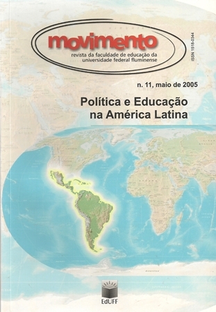 					Visualizar n. 11 (2005): Política e Educação na América Latina
				