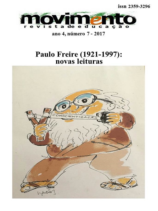 					Visualizar n. 7 (2017): Paulo Freire (1921-1997): novas leituras
				