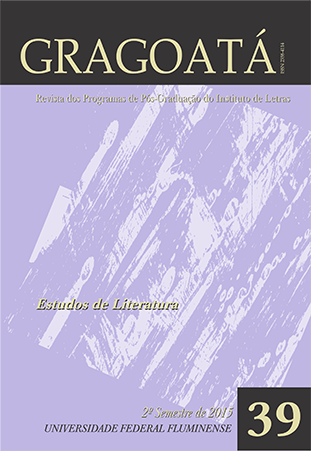 					Visualizar v. 20 n. 39 (2015): Estudos de Literatura
				