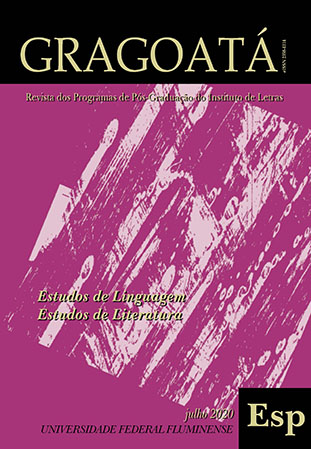 					Visualizar v. 25 (2020): Nº Especial Comemorativo -  Linguística e Literatura: tendências, rupturas, inovações
				