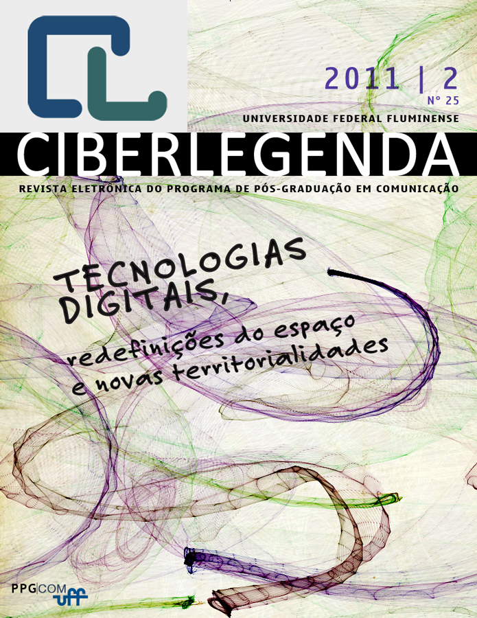 					Visualizar n. 25 (2011): Tecnologias digitais, redefinições do espaço e novas territorialidades
				