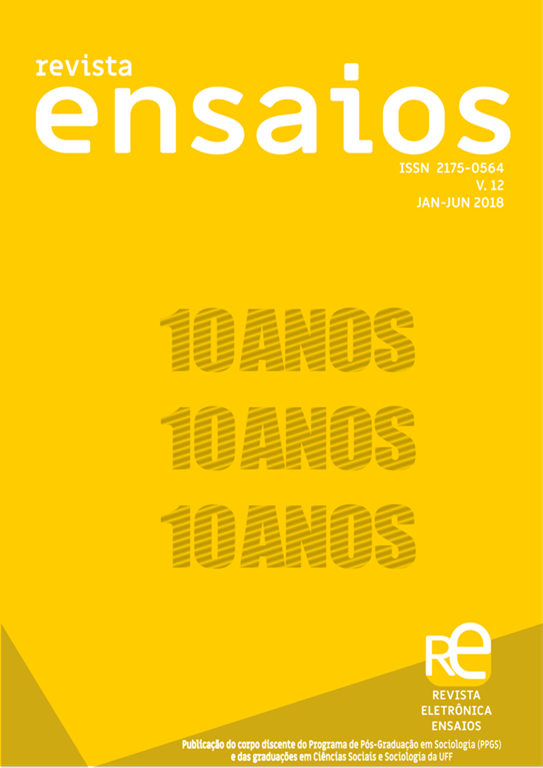 					Visualizar v. 12 (2018): Edição especial - 10 anos da Revista Ensaios 
				
