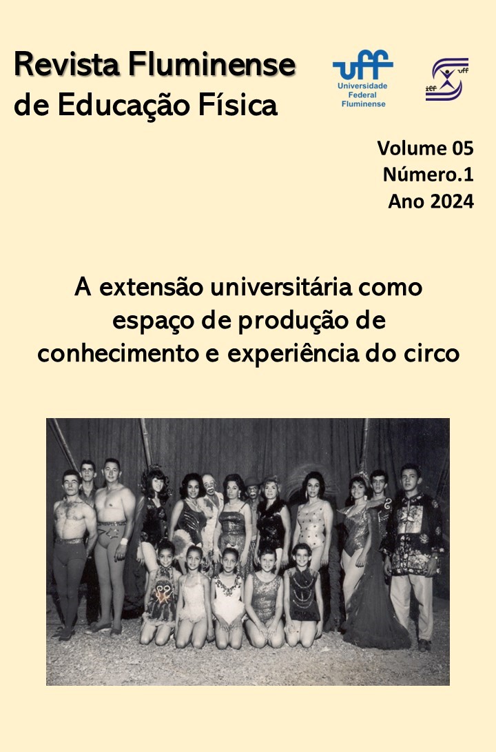 					Visualizar v. 4 n. 2 (2023): Dossiê: A extensão universitária como espaço de produção de conhecimento e experiência do circo
				