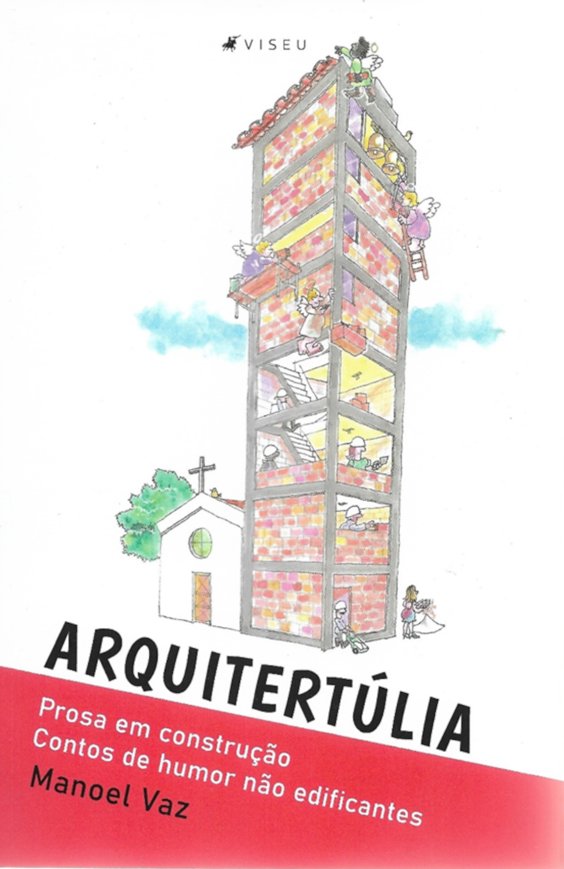 Imagem da capa do livro Arquitertúlia, de Manoel Vaz